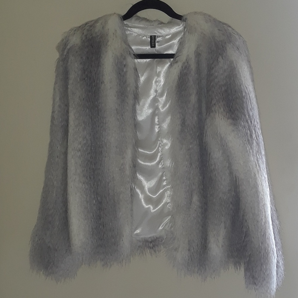 H&M Faux Fur Coat/Jacket